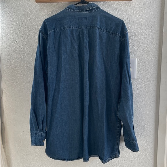 Denim Button Down - Picture 3 of 4